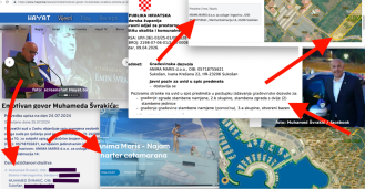 U Sukošanu vilu s bazenom gradi sin osnivača sarajevskih Zelenih beretki, vlasnik je 5 plovila u Marini, preselio se u Dalmaciju