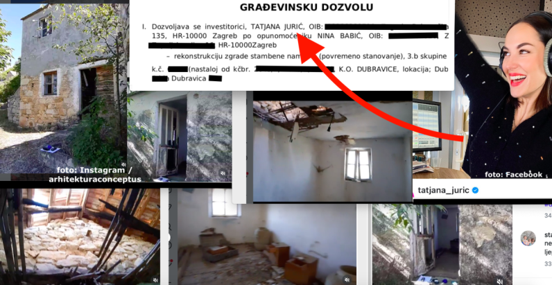 Tatjana Jurić dobila dozvolu da renovira derutnu starinu kraj Skradina, 'Bit će prava ljepotica' napisala arhitektici koja treba napraviti raj od ruševine