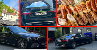 MAGAZINSKA KLET: ZG Gazda profit od leskovačkog roštilja uložio u Mercedes od 300.000 €, zvijer na kotačima zauzela pola zagrebačke Tkalče