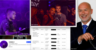 Zvonimir Krajač kojem su zbog tate, glavnog tajnika HOO-a, platili hotel i 40 računa za cugu u Poreču veliki je partijaner - kao DJ Vonn Z nastupio s Davidom Moralesom