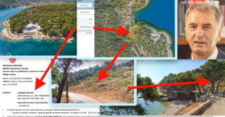 Tik do mora na Hvaru gradi poduzetnik koji je bivšem ministru zdravstva posudio 300.000 za vilu, prijatelj je i bivšeg ministra financija te šef NO-a Pharma Neta