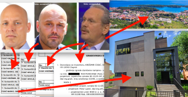 Carstvo nekretnina generala Krešimira Ćosića i sinova Hrvoja i Marka, prvi je osnivač Aircasha, a drugi je nakon HEP-a postao predsjednik Uprave Đure Đakovića