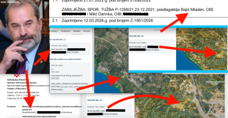 Bivši šef DORH-a Mladen Bajić ima vilu i tri parcele u Brelima na top lokaciji, tužio susjede zbog grunta s vremešnom tetkom, presuđeno zbog ogluhe u njihovu korist
