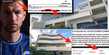 Edin Džeko ima luksuznu vilu u Dubrovniku, apartman u Podstrani kraj Splita, firme u Splitu i restoran u Dubrovniku, a njegova supruga Amra Džeko biznis u Zagrebu