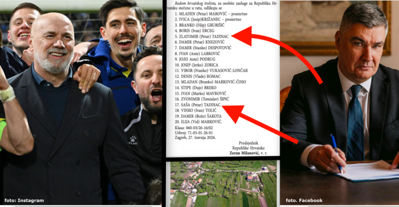 Rođake Sergeja Barbareza s majčine strane odlikovao je 2026. predsjednik Milanović, baka mu je bila časna sestra iz sela Garduna kraj Sinja koje je istraživala Mirjana Sanader