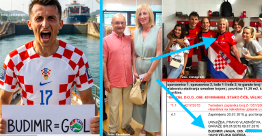 Iza Ante Budimira stoji lijepa mama Janja koja je sama podigla troje djece nakon pogibije muža, osvojila je i koordinatora Udruge Franak Gorana Aleksića