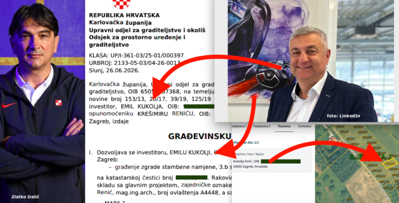 U elitnoj vikend zoni kraj Plitvica gradi i član Komisije HOO-a koji je sinovima Siniše Krajača prodao vilu u Istri, susjedi mu Zlatko Dalić, Ante Čačić, generalov sin.....
