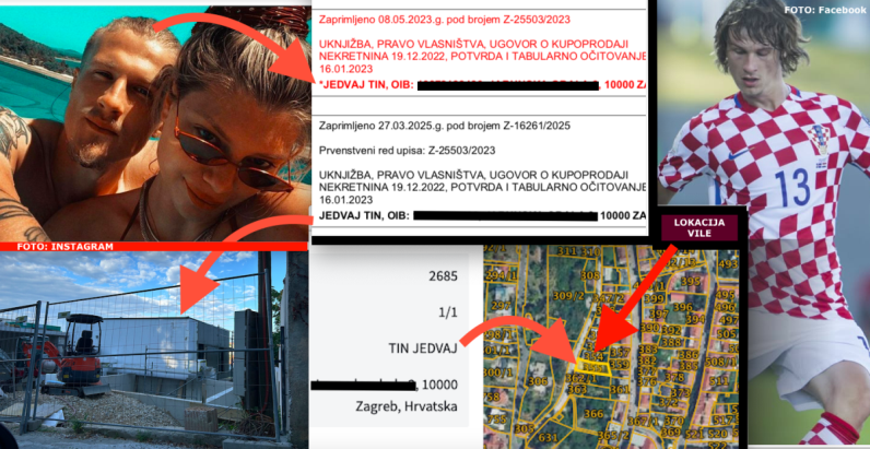 Niče vila bivšeg Vatrenog Tina Jedvaja na top lokaciji, nema table s građevinskom dozvolom, a zbog radova mjesecima trpi promet u tom dijelu Zagreba