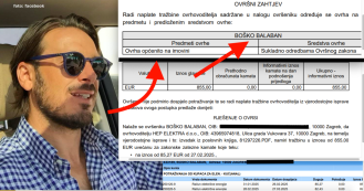 Bošku Balabanu opet prijeti ovrha nad imovinom, godinama nije plaćao režije iako živi u vili s bivšom zaručnicom bogatog ZG odvjetnika
