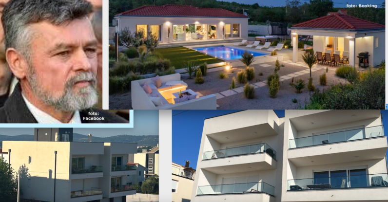 Nekretninsko carstvo Drage Krpine i obitelji, apartmanska vila u Turnju, vila Nebesi s bazenom kraj Vranskog jezera, apartmani u Biogradu, tvrtka s milijunskom aktivom