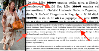Nada Gačešić Livaković ostala bez djedovine kao i njena braća, za sud u Požegi bili su nepoznatog boravišta i nisu imali odvjetnika