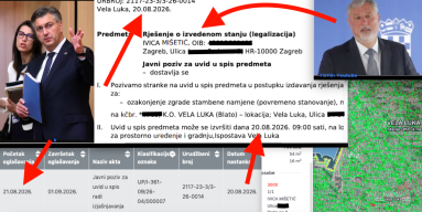 Tata bivše Plenkovićeve desne ruke Tene Mišetić, koji je godinama ljetovao u Omišu, hitro pokušava legalizirati kuću na Korčuli, iz dokumenta vidljivo neviđeno namještanje