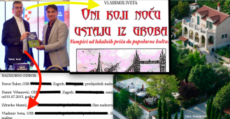 Serija 'Divlje pčele' snimana u vili sestre zamjenika glavnog tajnika HNS-a Vladimira Ivete, malo tko zna da je on sa suprugom napisao knjigu o vampirima