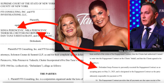 Supruga i punica šefa HNS-a Marijana Kustića tužene na Vrhovnom sudu u New Yorku, Niki Perenčević poziv su dostavljali u vilu na Beverly Hillsu vrijednu 14.418,628 $