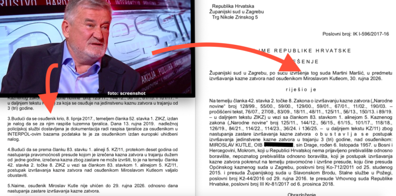 Miroslav Kutle dočekao zastaru zatvorske kazne u Zagrebu, u Republici Srpskoj i Širokom Brijegu izgradio poslovno carstvo hrane, eteričnih ulja i montaže