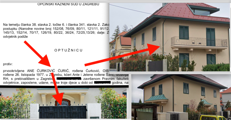 DORH kazneno optužio ZG odvjetnicu, kćer hrvatskog kralja vjetra i, bivšeg direktora u HEP-u, prijeti joj zatvor zbog krivotvorenja podataka za vilu u Sanaderovom susjedstvu