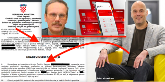 Sin generala Ćosića gradi stan od 500 m2 u Zagrebu nakon milijardu € prometa s Aircashom,  brat mu ima parcele s kraljicom otpada Franciskom Dodić nadomak Plitvica