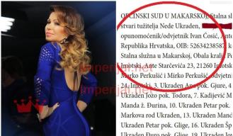 Neda Ukraden tuži Hrvatsku, Grad Imotski te brojne članove obitelji Ukraden i Kadijević