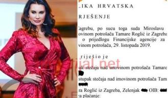 Doznajte sve o bankrotu bivše kraljice Hrvatske Tamare Roglić