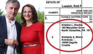 Škorina supruga zove se Kimberley piše u oporuci njezinog oca iz 1997.