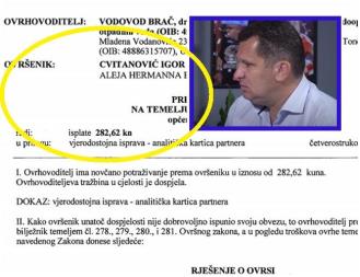 Omča ovrhe sustigla i Igora Cvitanovića