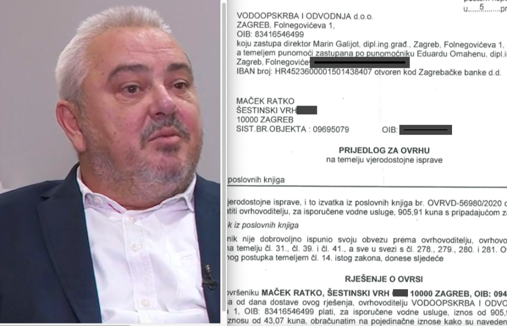 Ratko Maček pred ovrhom zbog neplaćenih računa - Imperijal.net