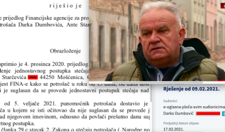 Doznajte hoće li  Darko Dumbović, sin Darinka Dumbovića otići u osobni bankrot