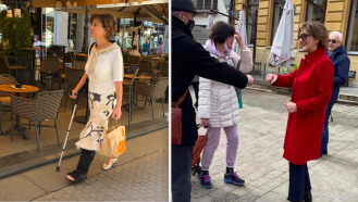 Martinu Dalić ignorirali dok je klošarila sa štakom a sad joj se ulizuju na ulici