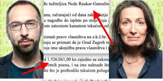 Urša Raukar nagodila se s Gradom Zagrebom i dobila 1,5 milijuna kuna