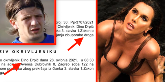 Bivši suprug Nives Celzijus Dino Drpić na sudu zbog droge a grca i u mega dugovima