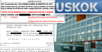 Uskokov svjedok pred ovrhom zbog ZG stana koji je kupio od uhićenog Kotarca