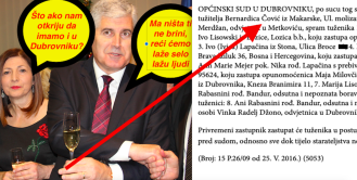 Predsjednik HDZ-a BiH Dragan Čović sakrio u imovinskoj kartici nekretninu u Dubrovniku