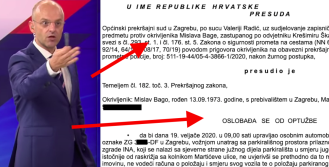 Mislav Bago oslobođen iako je napustio mjesto nesreće i odbio dati podatke