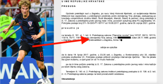 Nogometaš Tin Jedvaj oslobođen na zagrebačkom sudu zbog apsolutne zastare 