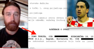 Nakon Šukera, Modrića, Balabana, Drpića... i Tomu Šokotu sustigla ovrha