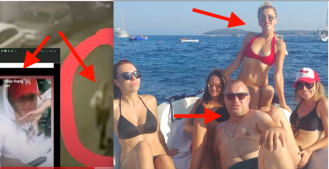Maja Sopta prijateljica  Zemunca koji je bio osuđen za ubojstvo Đinđića, uživala je s njim na brodu