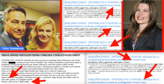 Brački sud 2008. oglasio potragu za mrtvim pradjedom konzula Marca Buzolića rođenim 1881. a sutkinja Ivana Domić uknjižila brojne parcele dok su joj sudili