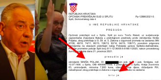 Presuđeno nekad moćnom Sanaderovom i HDZ-ovom tajniku Siniši Poljaku na sudu u Splitu