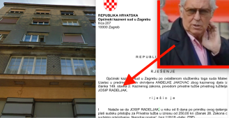 Josipa Radeljaka zagrebački kazneni sud traži službenim putem zbog izgubljenog spora 