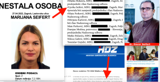 Svekrva nestale BB Marijane bila u NO-u Medike prije djeda jedine Milanovićeve nećake, svekar joj je ugledni ZG liječnik i profesor