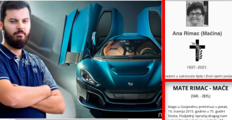 Matu Rimca stvorili su djed Mate Rimac Maće i baka Ana Rimac Maćina koji su ga odgojili dok su roditelji bili na baušteli