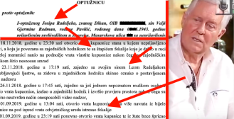 Josip Radeljak urinom, fekalijama i nesnosnim smradom godinama zadavao strah susjedi odvjetnici, tako piše u optužnici sina bivšeg premijera
