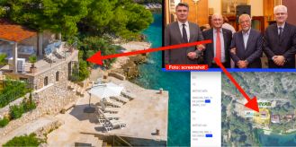 Najbogatiji Dalmatinac Branko Roglić renta luksuznu hvarsku vilu s plažom na uzurpiranom pomorskom dobru unuka Jakova Blaževića za 2.200 eura na noć