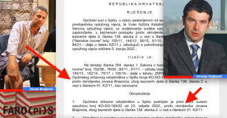 Štićenik Hrvoja Vojkovića Jovan Brajović, vlasnik Faropisa, iza kojeg se vuku brojne afere, kazneno optužen zbog prijetnji