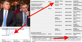 Zoran Milanović postavio je Sinišu Petrovića za šefa NO-a Ine kako bi pogodovao Molu i Atlantic Grupi njihovog pajdaša Emila Tedeschija