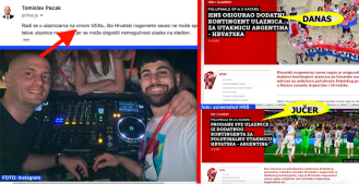 HNS nakon jučerašnjeg šoka da NEMA danas objavio da IMA ulaznica za polufinale Hrvatska : Argentina / Glasnogovornik Pacak jutros govorio o CRNIM ulaznicama a onda nas uputio na Fifu