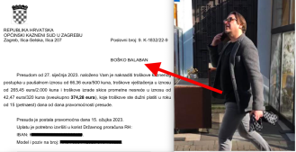 NOVI UDARAC BOŠKU BALABANU, tek što mu je potvrđena kaznena optužnica mora platiti i kaznu za nesreću koju je skrivio