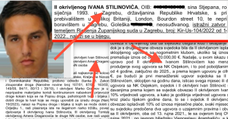 Bivšem nogometašu i menadžeru NK Osijek Ivanu Stilinoviću određen istražni zatvor zbog zločinačkog udruženja,  šverca droge i oružja, nalazi se u bijegu