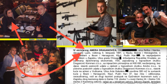 Bivši dečko unuke generala Čermaka Amer Draganović prije zatvora zbog droge i oružja s 200 € plaće preletio cijeli svijet, stekao vilu, Mercedes, BMW, bogatstvo u kešu....