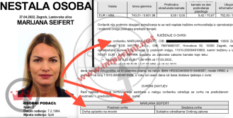 Nestaloj BB Marijani prijeti ovrha na imovini u režiji agencije za naplatu dugova, terete ju za dugove nastale mjesecima nakon što joj se izgubio svaki trag